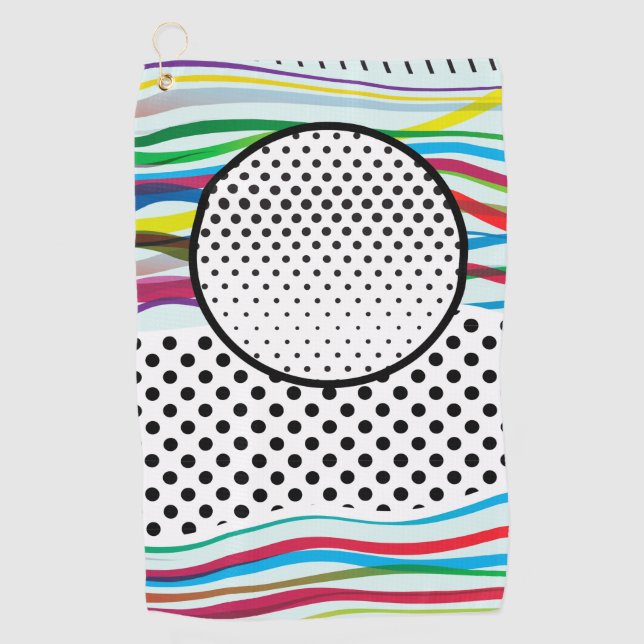 Nach Morris und POP Chiffon Scarf Golfhandtuch (Vorderseite)