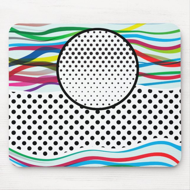 Nach Morris und POP Chiffon Scarf Mousepad (Vorne)