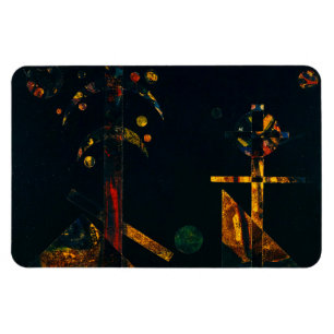 Nach Nina zu Weihnachten von Wassily Kandinsky Magnet