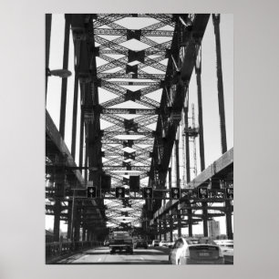 nach Norden gehend Poster