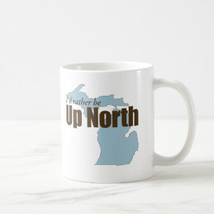 Nach Norden - Michigan Kaffeetasse
