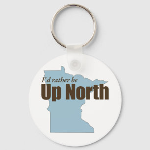 Nach Norden - Minnesota Schlüsselanhänger