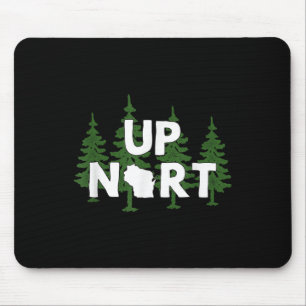 Nach Norden Wisconsin _ Yooper Nach Norden Shirt Mousepad
