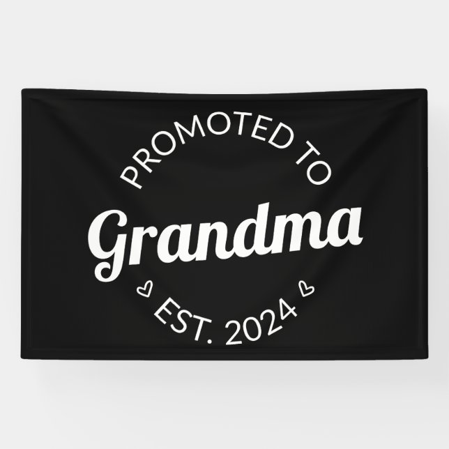Nach Oma Est befördert. 2024 I Banner (Horizontal)