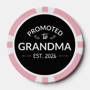 Nach Oma Est befördert. 2026 Pokerchips