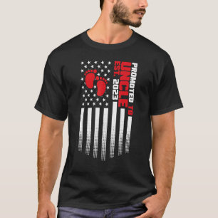 Nach Onkel Est 2023 Niedliche derzeitige Schwanger T-Shirt