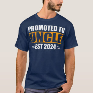 Nach Onkel Est 2024 bekannt gegebene Schwangerscha T-Shirt