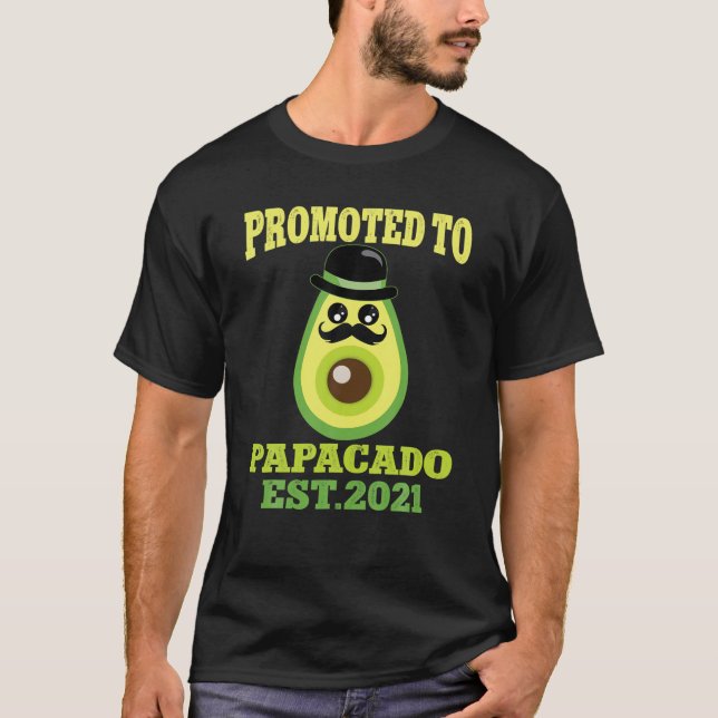 Nach Papacado Est 2021 befördert Kawaii Avocado Va T-Shirt (Vorderseite)