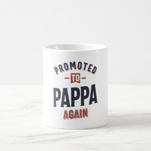 Nach Pappa wieder befördert Vater Opa Kaffeetasse