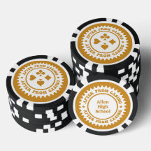 Nach Prom Custom Poker Chips