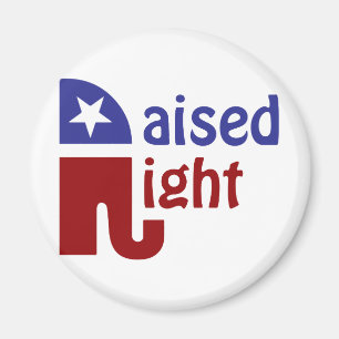 Nach rechts angehoben magnet