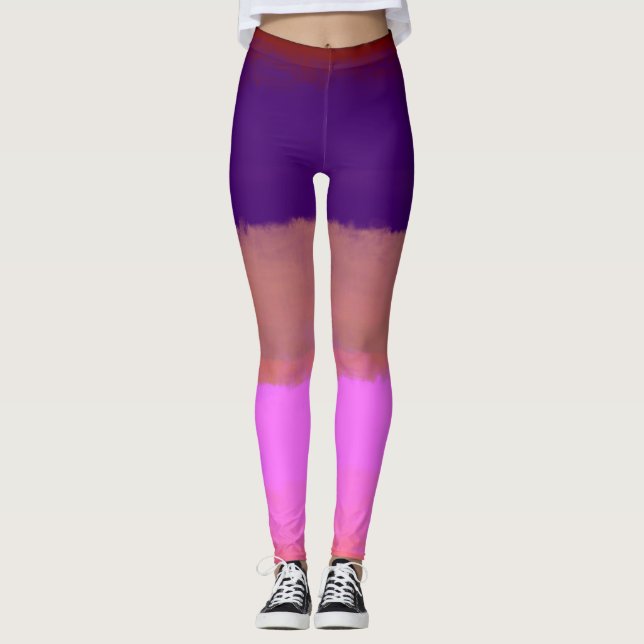 Nach Rothko-2 Leggings (Vorderseite)