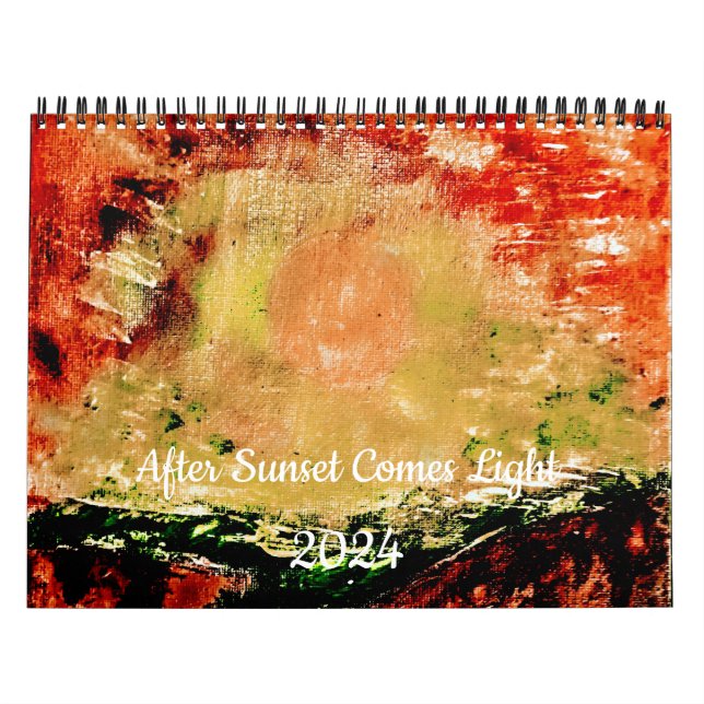 Nach Sonnenuntergang Lichtanstiegskalender Kalender (Titelbild)