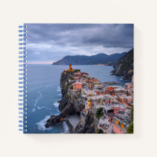 Nach Sonnenuntergang Vernazza, Cinque Terre, Ita Notizbuch