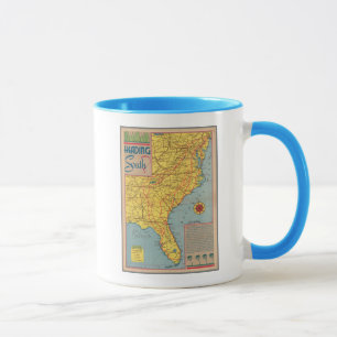 Nach Süden - Ostküste der Vereinigten Staaten Tasse