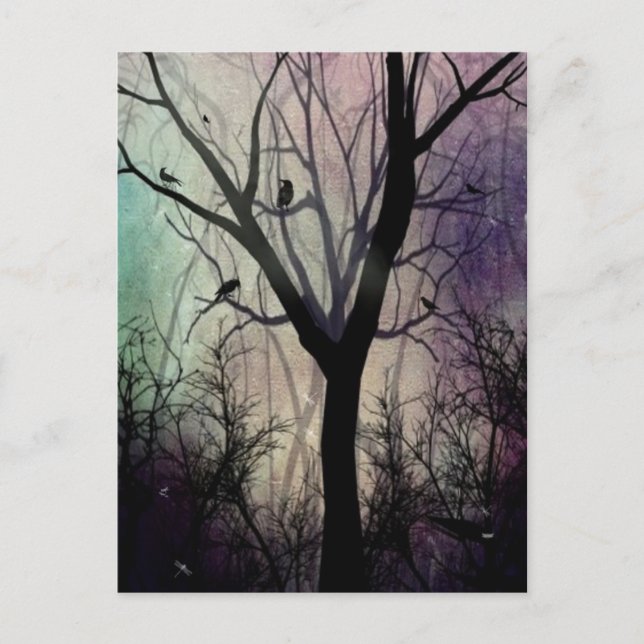 Nach Twilight Postkarte (Vorderseite)