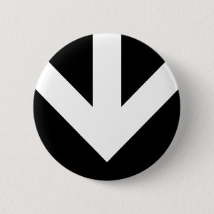 nach unten. Farbe anpassbar. Button