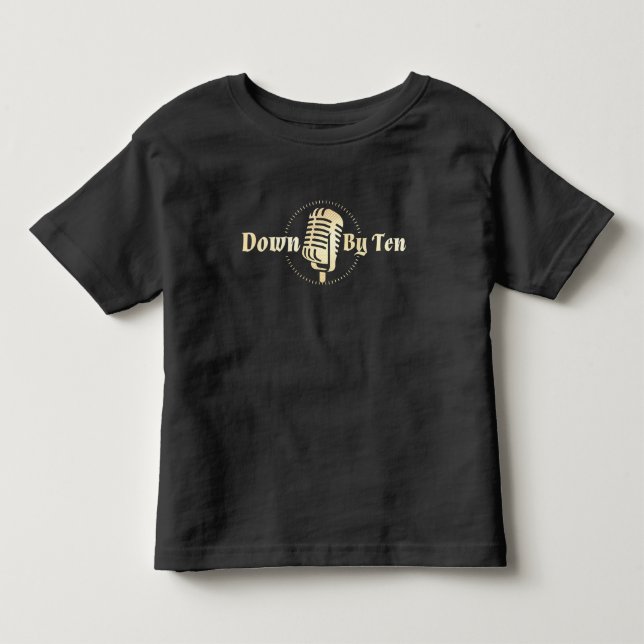 Nach unten um zehn Kleinkind-T - Shirt (Vorderseite)