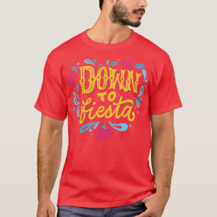 Nach unten zu lustige, lebendige Farben DTF T-Shirt