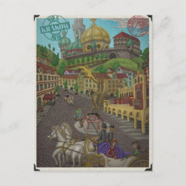 Nach Wawel, Krakau von Ordowitsch Postkarte