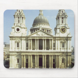 Nach Westen Front von St Paul Kathedrale, Mousepad