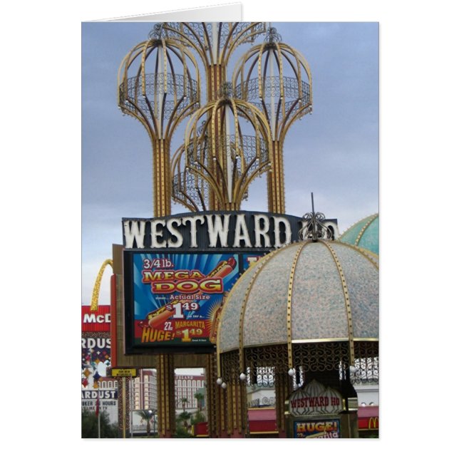 nach Westen ho - Mega- Hund - Las Vegas (Vorne)