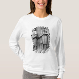 Nach Westen Portal, Südtür, epicting Tympanum T-Shirt