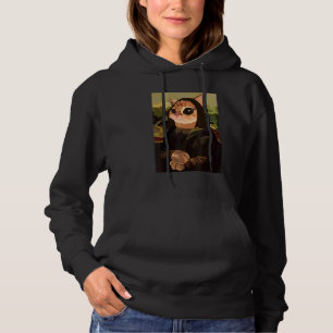 Nachahmung von Mona Liza Cat Hoodie
