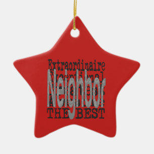 Nachbar Extraordinator Keramik Ornament