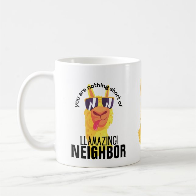 NACHBARFUNNY Sie sind nichts Kurz von Phantastisch Kaffeetasse (Links)