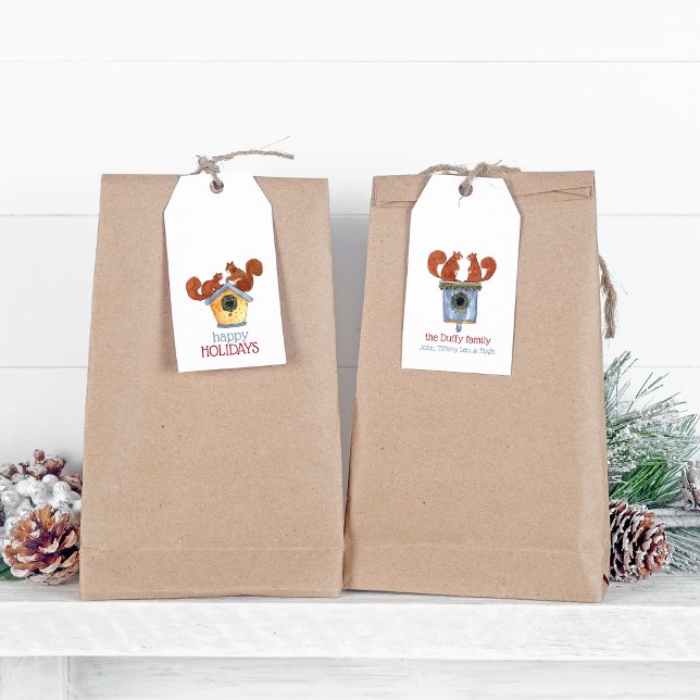 Nachbarn Holiday Eichhörnchen Geschenkanhänger (Von Creator hochgeladen)