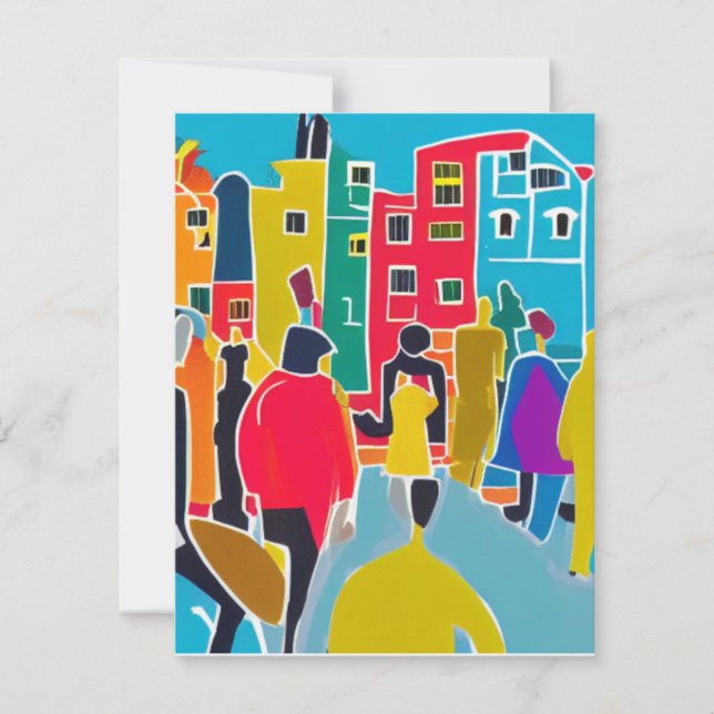 Nachbarn Mitteilungskarte (Vorderseite)