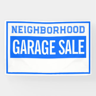 Nachbarschaft-Garagenverkauf-Banner 0,76m X 1,22m Banner