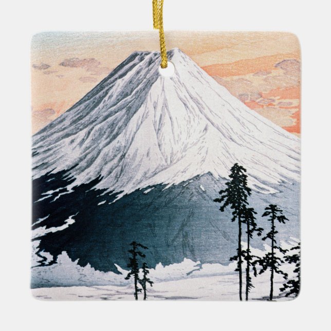 Nachbarschaft Katsuyama von Hiroaki Takahashi Keramikornament (Vorderseite)