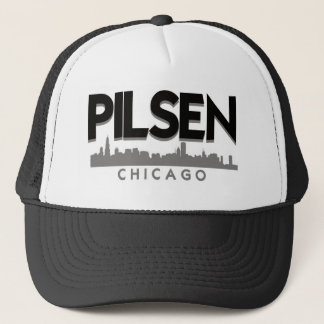 Nachbarschafts-Hut Pilsens Chicago Truckerkappe
