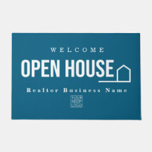 Nachbarschafts-Open-House Modern Chic Blau