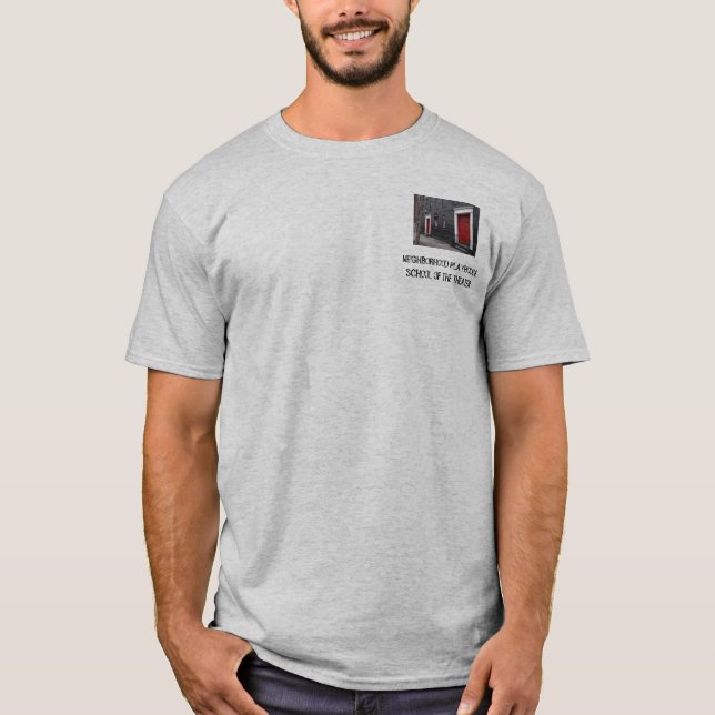 NACHBARSCHAFTS-SCHAUSPIELHAUS-T-SHIRT T-Shirt (Vorderseite)