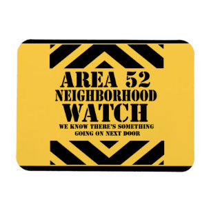 Nachbarschaftswache des Bereichs-52 Magnet