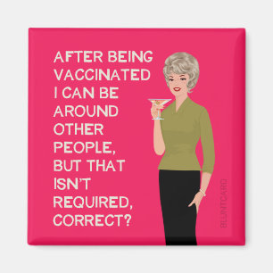 Nachdem ich geimpft wurde, kann ich auch bei ander magnet