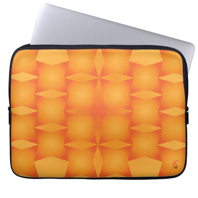 Nachdenken Laptopschutzhülle (Vorderseite)