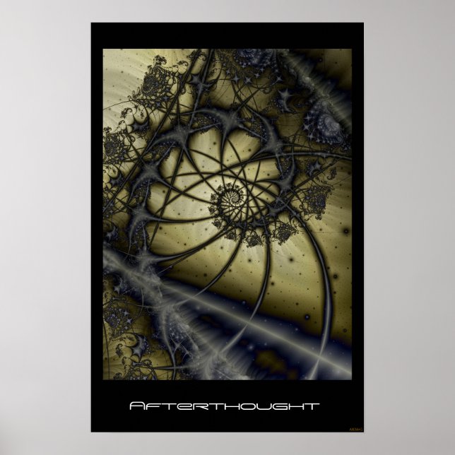 Nachdenken Poster (Vorne)