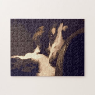 Nachdenklicher Borzoi