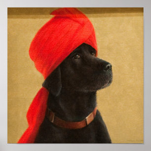 Nachdenklicher Maharadscha 2010 Poster