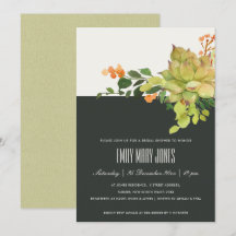 NACHFOLGENDES KRAFT FLORAL WATERCOLOR BRAUTPARTY