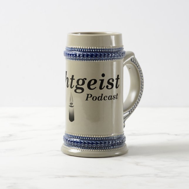 Nachgeist Podcast Stein von Wonder Bierglas (VorderseiteRechts)