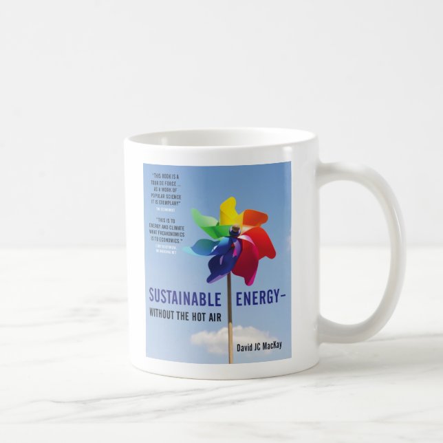 Nachhaltige Energie - ohne die Heißluft Kaffeetasse (Rechts)