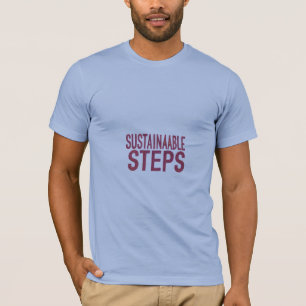 Nachhaltige Schritte" T-Shirt