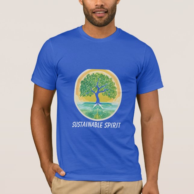 Nachhaltiger Geist T-Shirt (Vorderseite)
