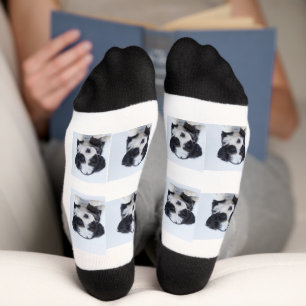Nachhaltiger Premium-Crew-Sockel Socken