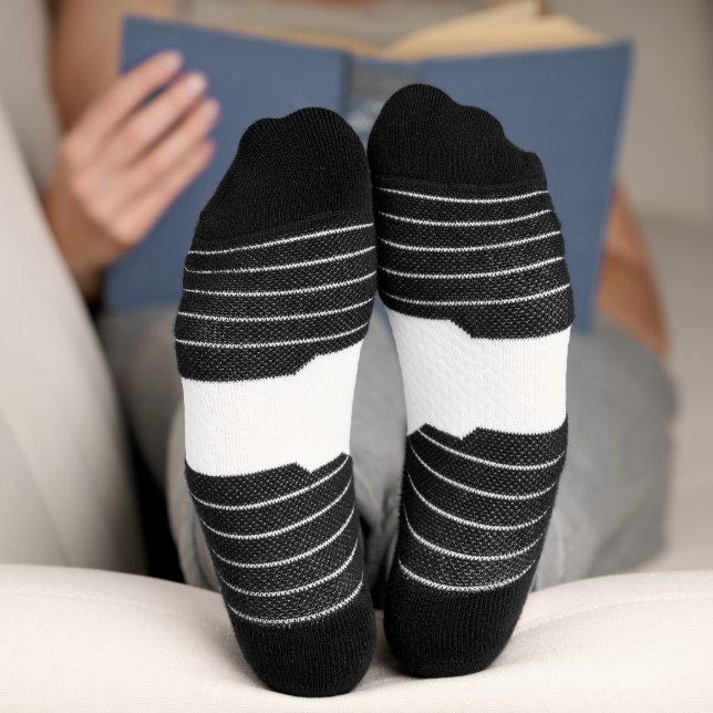 Nachhaltiger Premium-Crew-Sockel Socken (Unterseite)